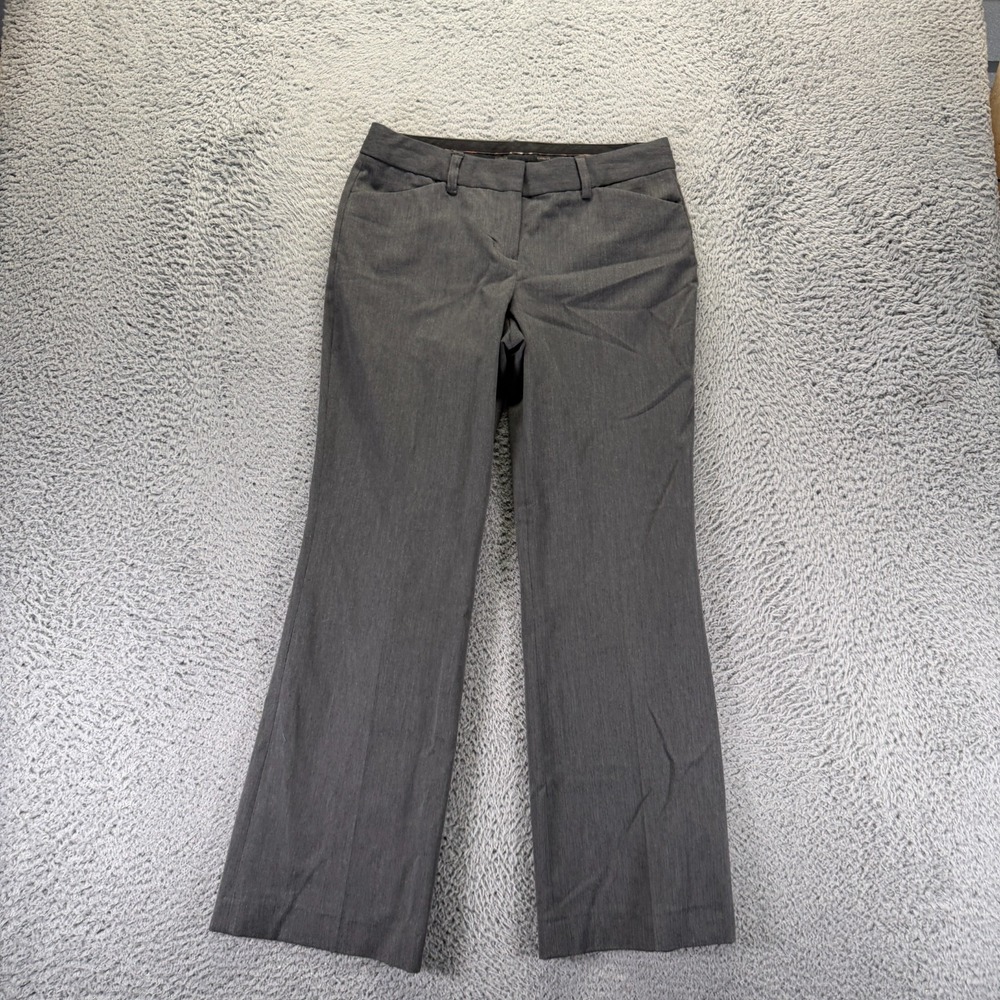 Express Editor Dress Pant Women Size 0 L 30x29 Gray Editor Stretch Business Boot